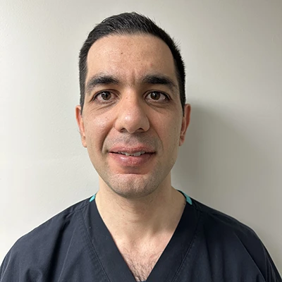 Ehsan Amini at Columbia Dental 